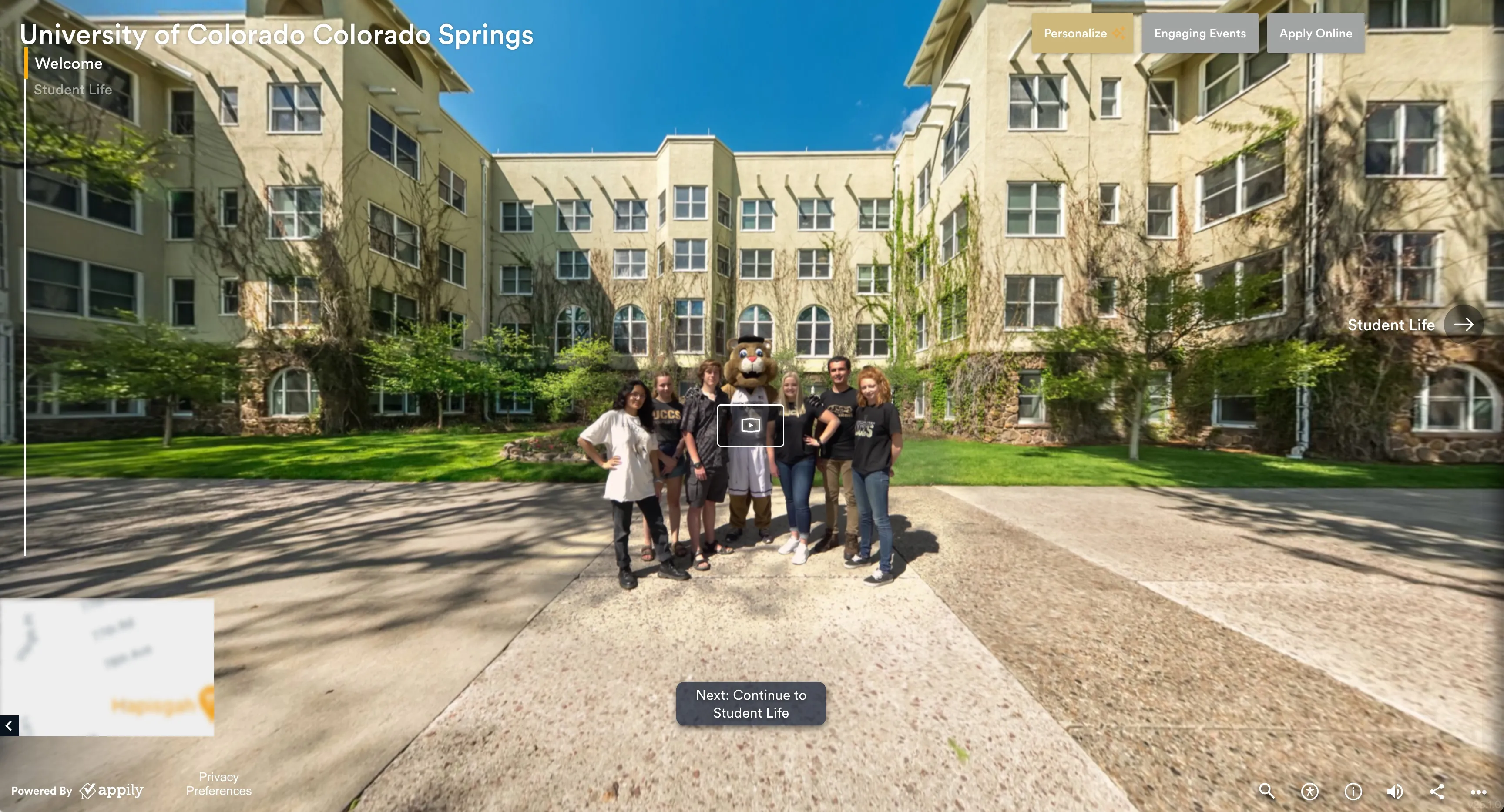 UCCS Virtual Tour